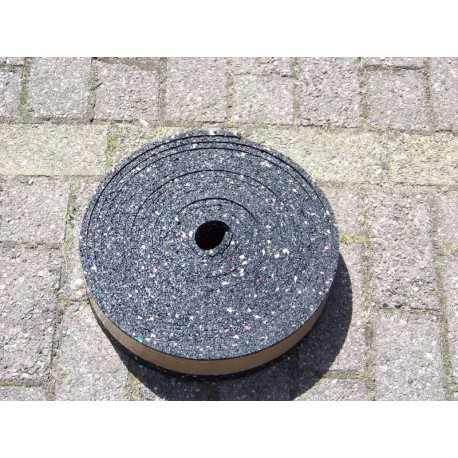 granulaat rubber strook 80 mm x 10 mm