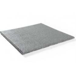 Grijs Rubber granulaat tegel 50x50 cm 2,5 cm dik